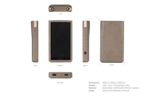 POESIS SONY NW-ZX707 CASE (停產) | 音悅音響